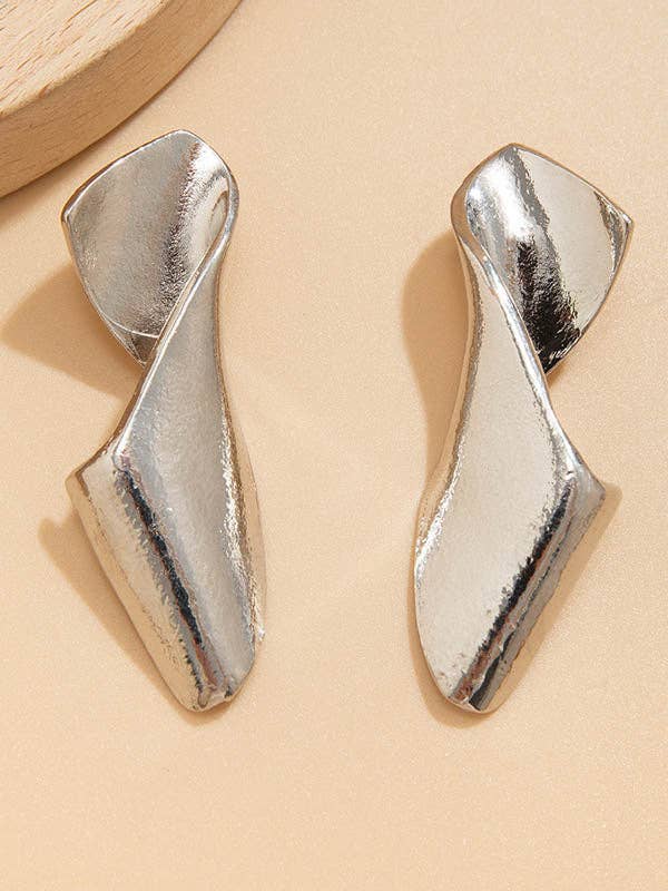 Boucles d'oreilles géométriques