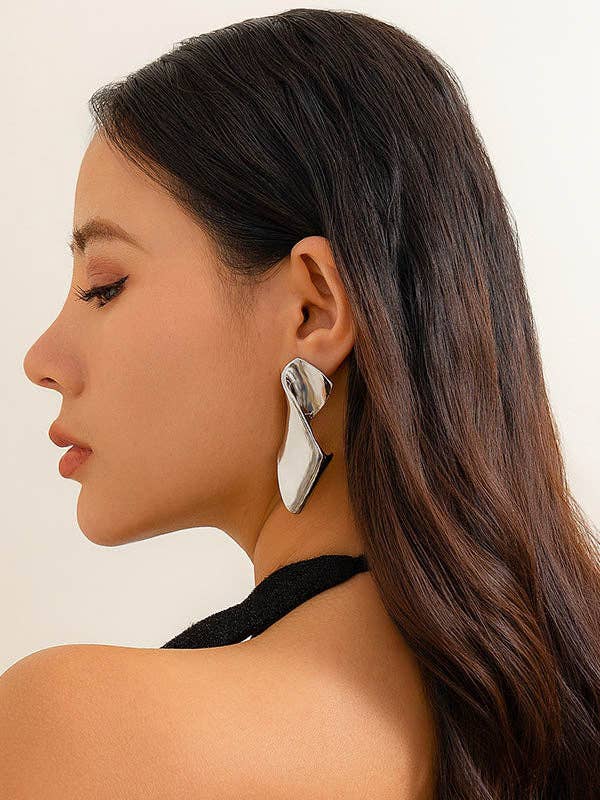 Boucles d'oreilles géométriques